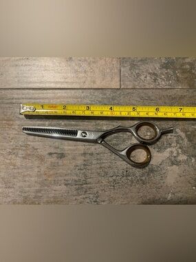 Professional Thinning Scissors for Grooming - Silver